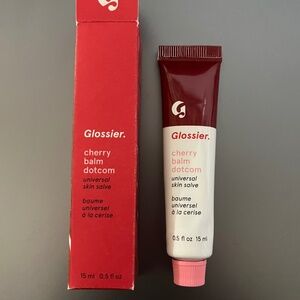 Unused Glossier Cherry Balm Dot Com Original Formula